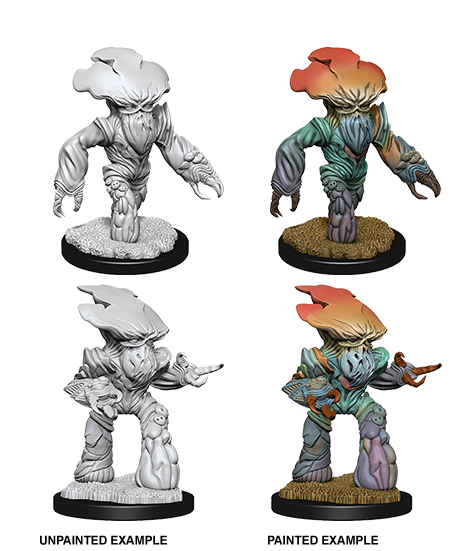 Unpainted Minis: W06: D&D: Myconid Adults