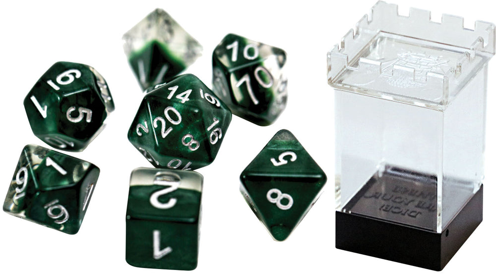 Neutron Dice: Hunter (7 Polyhedral Dice Set)