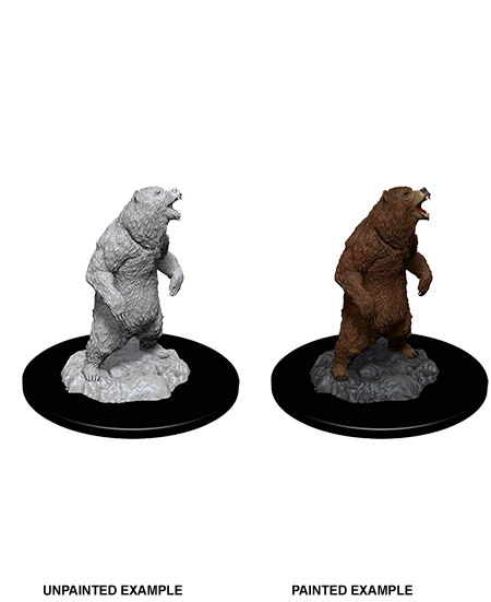 Unpainted Minis: W07: WZK: Grizzly