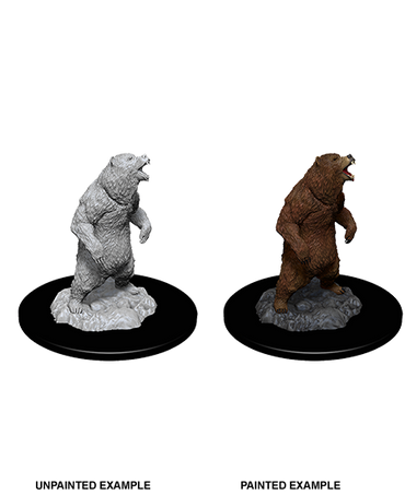 Unpainted Minis: W07: WZK: Grizzly