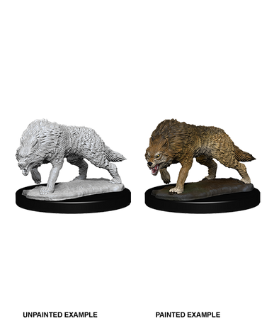 Unpainted Minis: W07: WZK: Timber Wolves