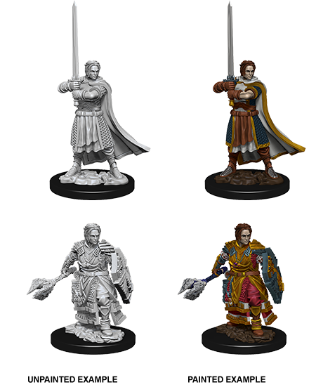 Unpainted Minis: W08: D&D: Human Male Cleric