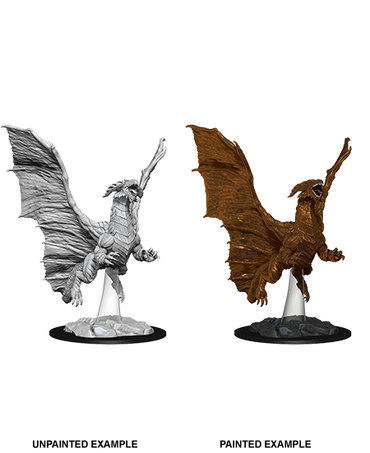 Unpainted Minis: W08: D&D: Young Copper Dragon