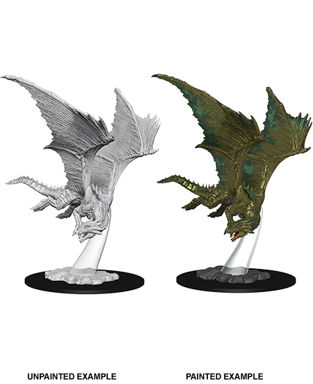 Unpainted Minis: W09: D&D: Young Bronze Dragon