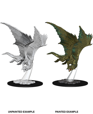 Unpainted Minis: W09: D&D: Young Bronze Dragon