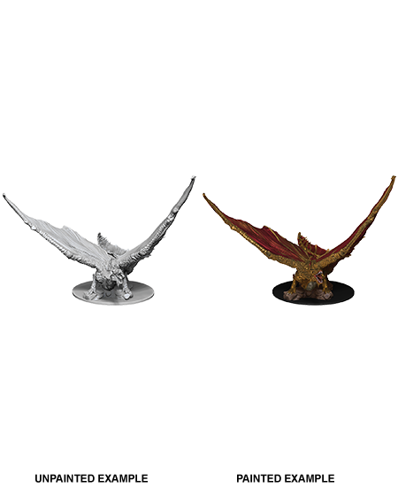 Unpainted Minis: W09: D&D: Young Brass Dragon