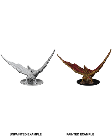 Unpainted Minis: W09: D&D: Young Brass Dragon