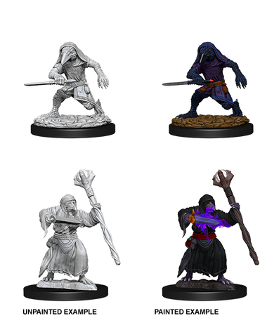 Unpainted Minis: W10: D&D: Kenku Adventurers