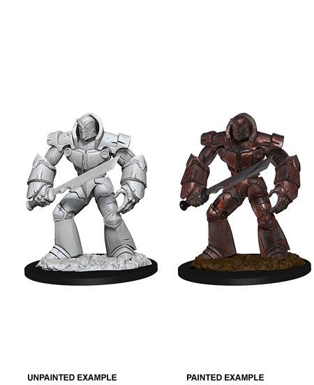 Unpainted Minis: W10: D&D: Iron Golem