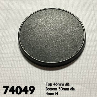 50mm Round Gaming Base
