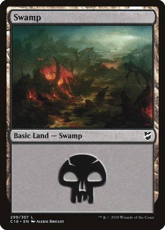 Swamp (299) [Commander 2018]