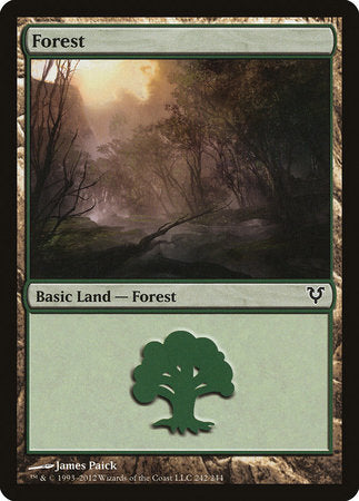 Forest (242) [Avacyn Restored]