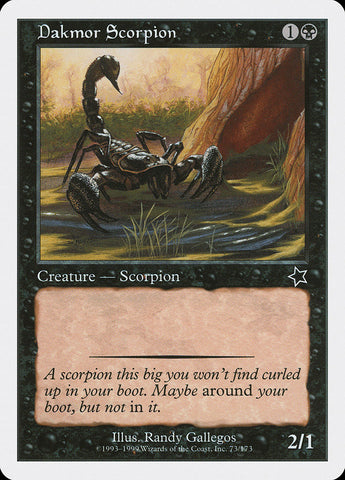 Dakmor Scorpion [Starter 1999]