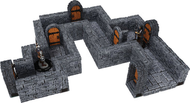 WarLock Tiles: Expansion Pack - 1 in Dungeon Straight Walls