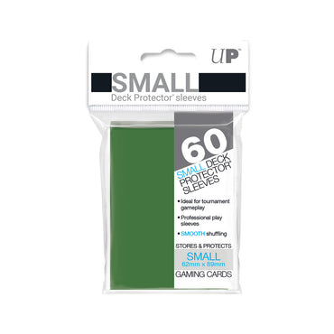 60ct Solid Green Small Deck Protectors