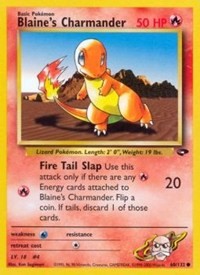 Blaine's Charmander (60) [Gym Challenge]