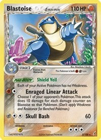 Blastoise (Delta Species) (2) [Crystal Guardians]