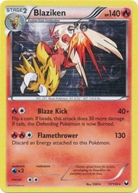 Blaziken (17) [Dark Explorers]