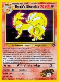 Brock's Ninetales (3) [Gym Challenge]