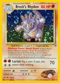 Brock's Rhydon (2) [Gym Heroes]