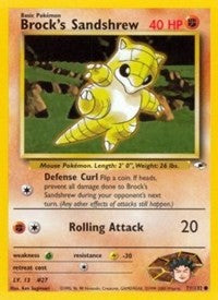 Brock's Sandshrew (71) (71) [Gym Heroes]