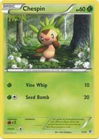 Chespin (3) [Kalos Starter Set]