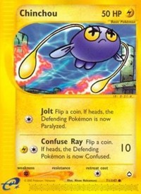 Chinchou (71) (71) [Aquapolis]