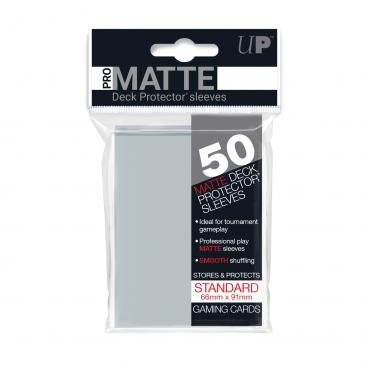 50ct Pro-Matte Clear Standard Deck Protectors