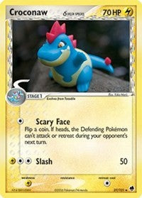 Croconaw (Delta Species) (27) [Dragon Frontiers]