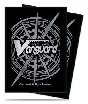 Silver Card Back Small Deck Protectors for Cardfight!! Vanguard 65ct