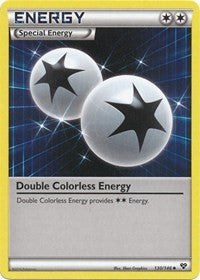 Double Colorless Energy (130) [XY Base Set]