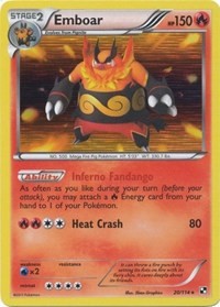 Emboar (20) [Black and White]
