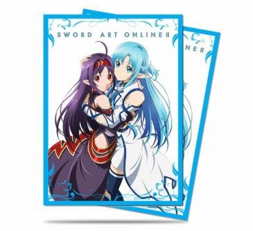Sword Art Online II Yuuki & Asuna Standard Deck Protector sleeves 65ct