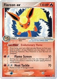 Flareon ex (108) [Delta Species]