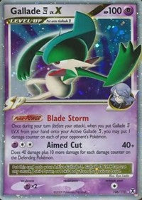 Gallade E4 Lv.X (106) [Rising Rivals]
