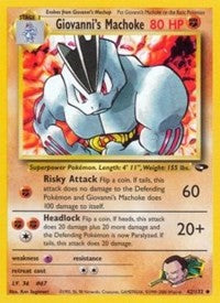 Giovanni's Machoke (42) [Gym Challenge]