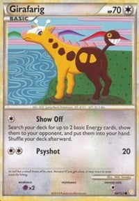 Girafarig (64) [HeartGold SoulSilver]