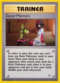 Good Manners (111) [Gym Heroes]