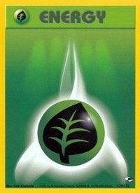 Grass Energy (129) [Gym Heroes]