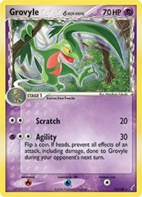 Grovyle (Delta Species) (19) [Crystal Guardians]