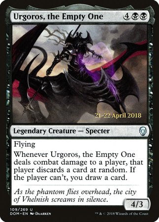 Urgoros, the Empty One [Dominaria Promos]