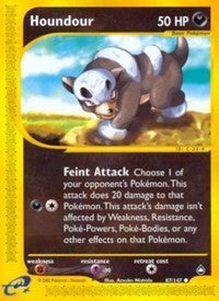 Houndour (87) (87) [Aquapolis]