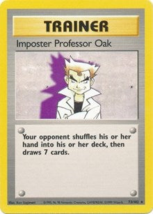Imposter Professor Oak (73) [Base Set]
