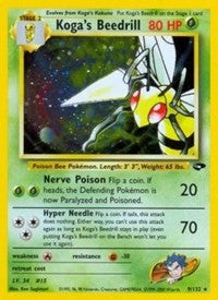 Koga's Beedrill (9) [Gym Challenge]