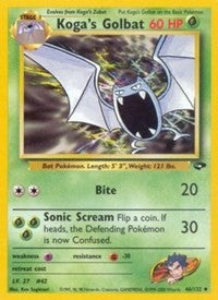 Koga's Golbat (46) [Gym Challenge]