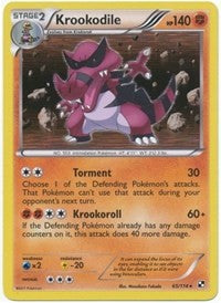 Krookodile (65) [Black and White]