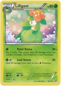 Lilligant (10) [Black and White]