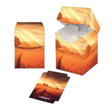 Unstable Lands Plains PRO 100+ Deck Boxes for Magic