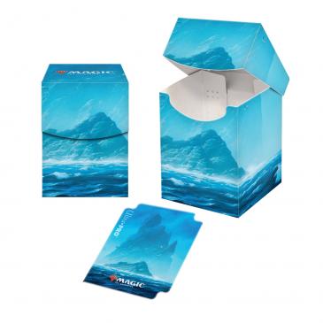 Unstable Lands Island PRO 100+ Deck Boxes for Magic
