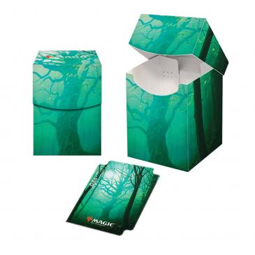 Unstable Lands Forest PRO 100+ Deck Boxes for Magic